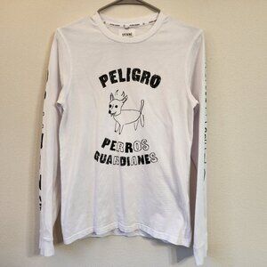 Opening Ceremony Perligro Perros Gurdianes T-Shirt Unisex Adult XS Casual Urban